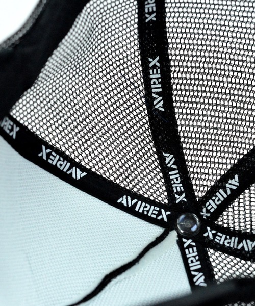 AVIREX(アヴィレックス)の「【別注】【限定】AVIREX シャドーカモフラージュ メッシュキャップ(キャップ・メンズ・ブラック系その他・FREE)」の6枚目の写真