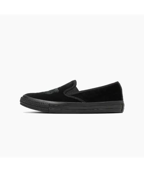 CONVERSE(コンバース)の「CONVERSE ALL STAR KUNGFU SLIP-ON(コンバース オールスター カンフー スリップオン)(スリッポン・メンズ・グリーン/ブラック系・22.5cm/23cm/23.5cm/24cm/24.5cm/25cm/25.5cm/26cm/26.5cm/27cm/27.5cm/28cm/29cm/30cm)」の3枚目の写真