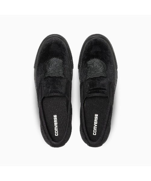 CONVERSE(コンバース)の「CONVERSE ALL STAR KUNGFU SLIP-ON(コンバース オールスター カンフー スリップオン)(スリッポン・メンズ・グリーン/ブラック系・22.5cm/23cm/23.5cm/24cm/24.5cm/25cm/25.5cm/26cm/26.5cm/27cm/27.5cm/28cm/29cm/30cm)」の6枚目の写真