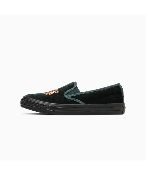 CONVERSE(コンバース)の「CONVERSE ALL STAR KUNGFU SLIP-ON(コンバース オールスター カンフー スリップオン)(スリッポン・メンズ・グリーン/ブラック系・22.5cm/23cm/23.5cm/24cm/24.5cm/25cm/25.5cm/26cm/26.5cm/27cm/27.5cm/28cm/29cm/30cm)」の10枚目の写真
