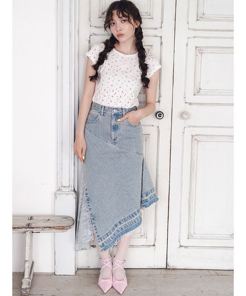 FURFUR（ファーファー）の「クロスストラップリボンパンプス（パンプス・レディース・シルバー/ブラック/ピンク・36/37/38）」の4枚目の写真