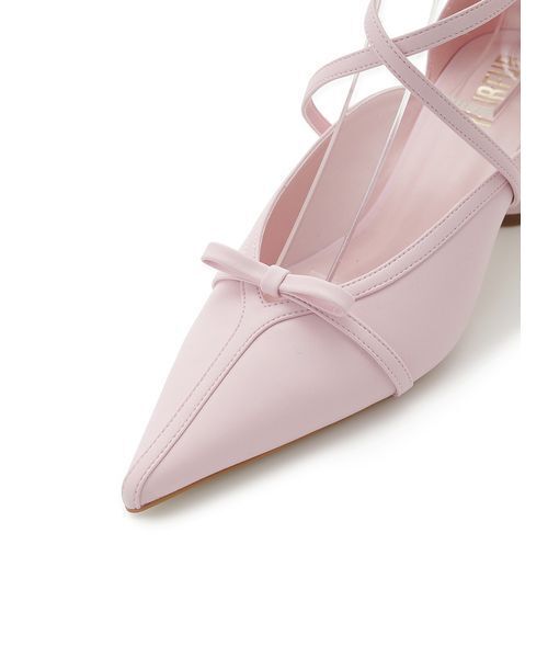 FURFUR（ファーファー）の「クロスストラップリボンパンプス（パンプス・レディース・シルバー/ブラック/ピンク・36/37/38）」の14枚目の写真