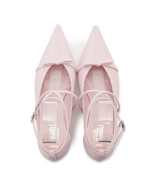 FURFUR（ファーファー）の「クロスストラップリボンパンプス（パンプス・レディース・シルバー/ブラック/ピンク・36/37/38）」の15枚目の写真