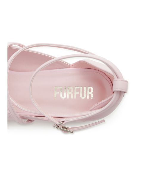 FURFUR（ファーファー）の「クロスストラップリボンパンプス（パンプス・レディース・シルバー/ブラック/ピンク・36/37/38）」の16枚目の写真