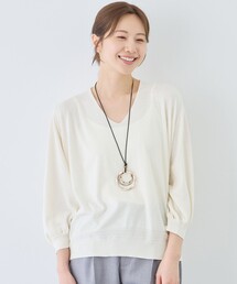 ピュアコットンカルマネックプルオーバー