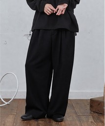 Dulcamara | よそいきシンプル2タックワイドPT(スラックス)