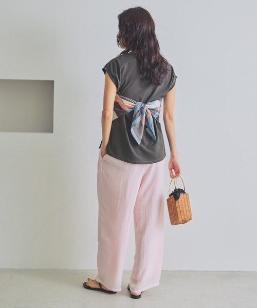 Elura（エルーラ）の「ピグメント風フレンチT/679120（Tシャツ/カットソー・レディース・ブラウン/チャコールグレー・FREE）」の20枚目の写真