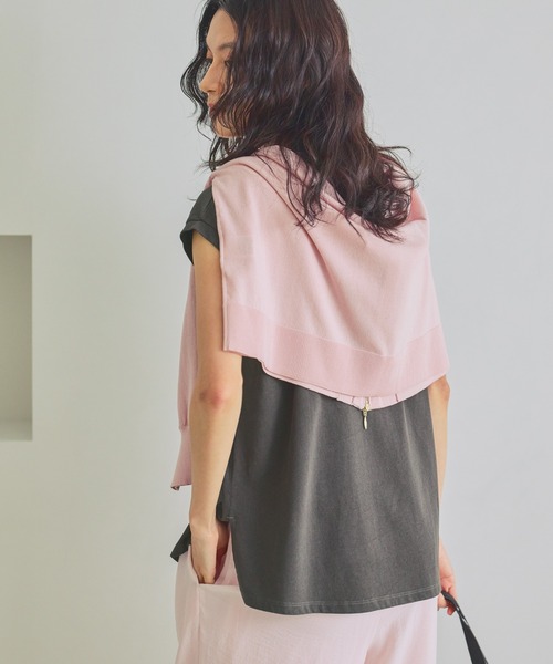 Elura（エルーラ）の「ピグメント風フレンチT/679120（Tシャツ/カットソー・レディース・ブラウン/チャコールグレー・FREE）」の18枚目の写真