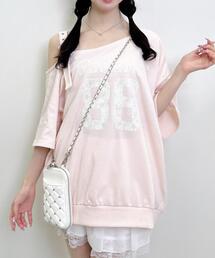 INGNI | 肩ベルト付ナンバリングスウェットトップス(Tシャツ/カットソー)