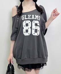 INGNI | 肩ベルト付ナンバリングスウェットトップス(Tシャツ/カットソー)