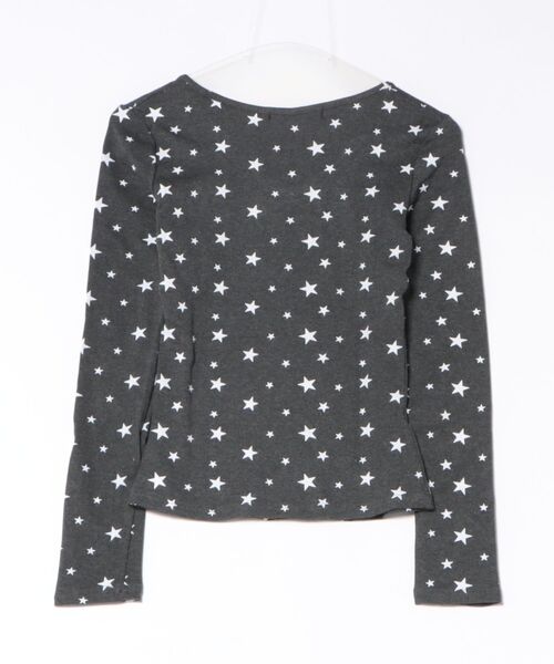 おしゃれスタ(オシャレスタ)の「スター柄ロゴデザインカットソー(Tシャツ/カットソー・レディース・ホワイト/グレー・XL/L/M/S)」の9枚目の写真