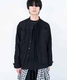 crinkle crinkle crinkle（クリンクルクリンクルクリンクル）の「eunoia| スタンドカラー ジャケット MEN（その他アウター）」