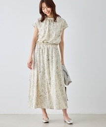 【WEB限定サイズ】小花柄&線画アソートワンピース