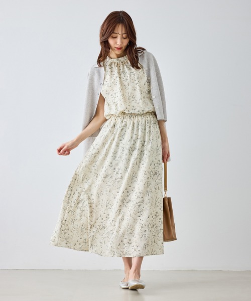 ROPE' PICNIC(ロペピクニック)の「【WEB限定サイズ】小花柄&線画アソートワンピース(ワンピース・レディース・キナリ/ブラック・M/TM/L)」の17枚目の写真