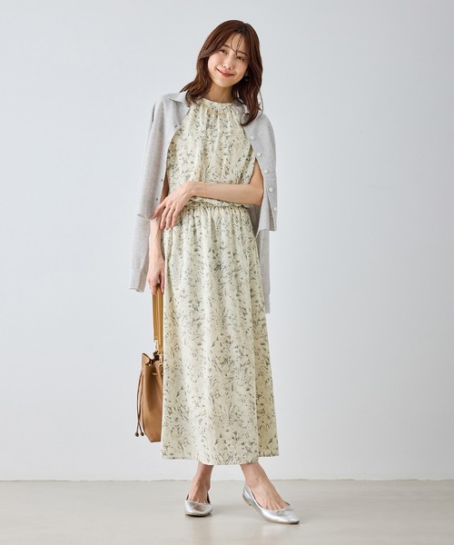 ROPE' PICNIC(ロペピクニック)の「【WEB限定サイズ】小花柄&線画アソートワンピース(ワンピース・レディース・キナリ/ブラック・M/TM/L)」の18枚目の写真