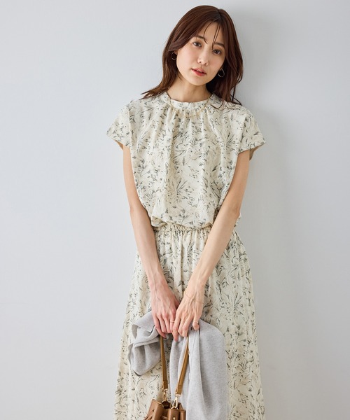 ROPE' PICNIC(ロペピクニック)の「【WEB限定サイズ】小花柄&線画アソートワンピース(ワンピース・レディース・キナリ/ブラック・M/TM/L)」の22枚目の写真