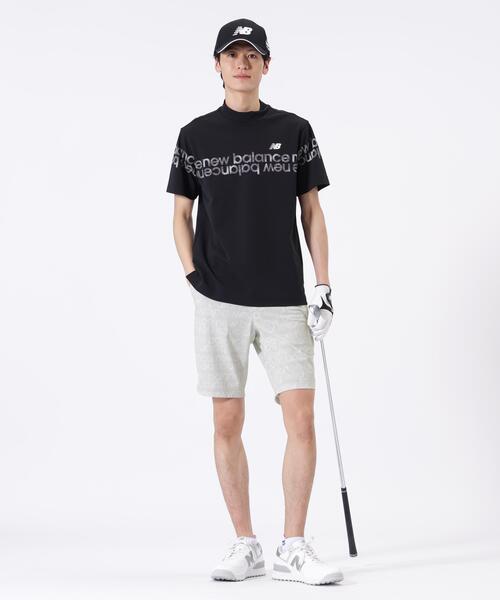 New Balance Golf(ニューバランスゴルフ)の「半袖 モックネック プルオーバー (MENS)(Tシャツ/カットソー・メンズ・ブラック/ブルー系その他/ホワイト・MEDIUM/LARGE/XX-LARGE/X-LARGE)」の4枚目の写真