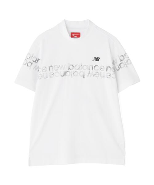 New Balance Golf(ニューバランスゴルフ)の「半袖 モックネック プルオーバー (MENS)(Tシャツ/カットソー・メンズ・ブラック/ブルー系その他/ホワイト・MEDIUM/LARGE/XX-LARGE/X-LARGE)」の11枚目の写真