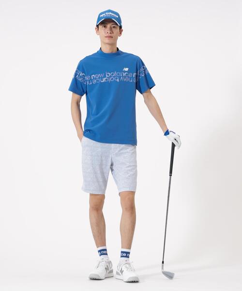 New Balance Golf(ニューバランスゴルフ)の「半袖 モックネック プルオーバー (MENS)(Tシャツ/カットソー・メンズ・ブラック/ブルー系その他/ホワイト・MEDIUM/LARGE/XX-LARGE/X-LARGE)」の13枚目の写真