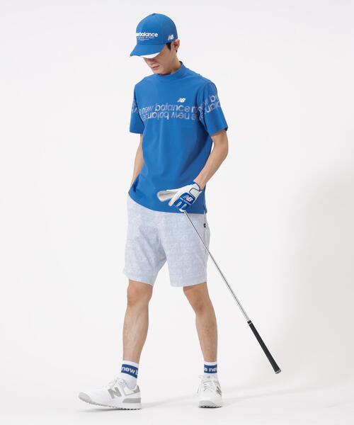 New Balance Golf(ニューバランスゴルフ)の「半袖 モックネック プルオーバー (MENS)(Tシャツ/カットソー・メンズ・ブラック/ブルー系その他/ホワイト・MEDIUM/LARGE/XX-LARGE/X-LARGE)」の14枚目の写真