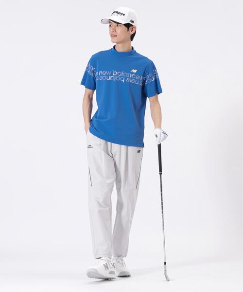 New Balance Golf(ニューバランスゴルフ)の「半袖 モックネック プルオーバー (MENS)(Tシャツ/カットソー・メンズ・ブラック/ブルー系その他/ホワイト・MEDIUM/LARGE/XX-LARGE/X-LARGE)」の15枚目の写真