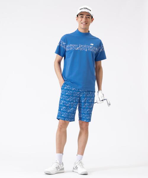 New Balance Golf(ニューバランスゴルフ)の「半袖 モックネック プルオーバー (MENS)(Tシャツ/カットソー・メンズ・ブラック/ブルー系その他/ホワイト・MEDIUM/LARGE/XX-LARGE/X-LARGE)」の16枚目の写真
