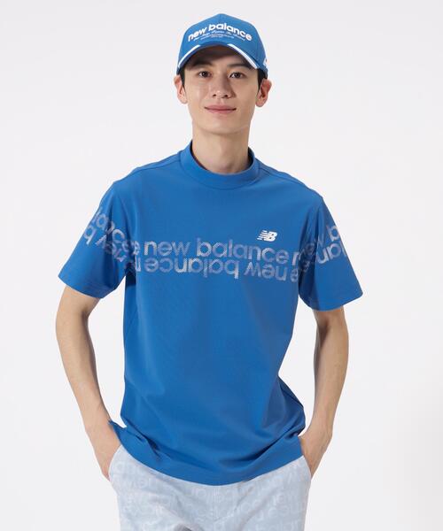 New Balance Golf(ニューバランスゴルフ)の「半袖 モックネック プルオーバー (MENS)(Tシャツ/カットソー・メンズ・ブラック/ブルー系その他/ホワイト・MEDIUM/LARGE/XX-LARGE/X-LARGE)」の17枚目の写真