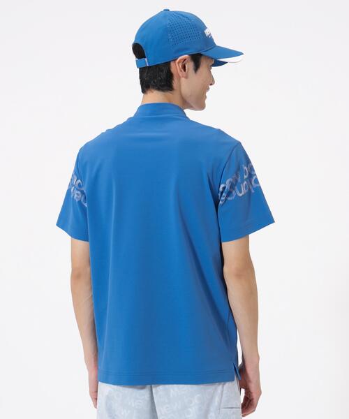 New Balance Golf(ニューバランスゴルフ)の「半袖 モックネック プルオーバー (MENS)(Tシャツ/カットソー・メンズ・ブラック/ブルー系その他/ホワイト・MEDIUM/LARGE/XX-LARGE/X-LARGE)」の19枚目の写真