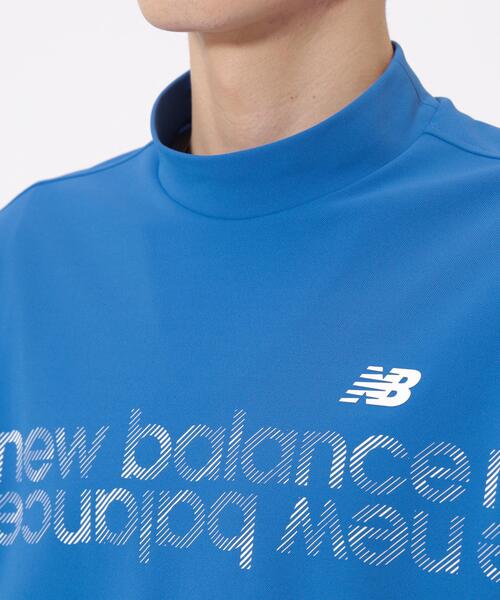 New Balance Golf(ニューバランスゴルフ)の「半袖 モックネック プルオーバー (MENS)(Tシャツ/カットソー・メンズ・ブラック/ブルー系その他/ホワイト・MEDIUM/LARGE/XX-LARGE/X-LARGE)」の20枚目の写真