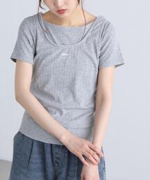 ◆針抜きテレコＴシャツタンクセット