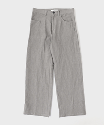 seya.（セヤ）の「SEYA.(セヤ) GROUND PANTS/KERSEY CHAMBRAY LINEN（スラックス）」