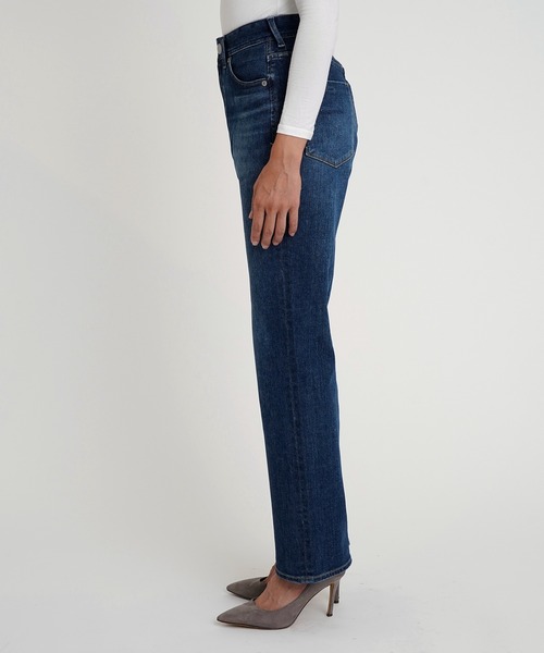 YANUK(ヤヌーク)の「PREMIUM2 スリムストレート "LOUISE"(デニムパンツ・レディース・インディゴブルー・25inch/24inch/23inch/21inch/22inch)」の5枚目の写真