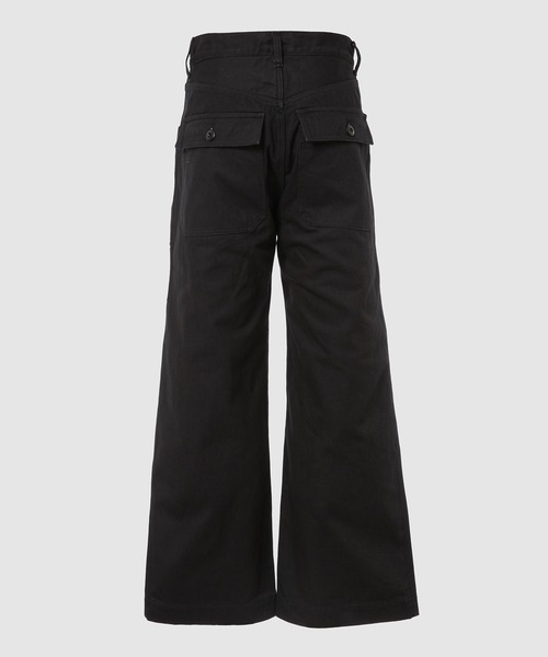 WhoWhat(フーワット)の「12oz DENIM ORIGAMI POCKET PANTS(デニムパンツ・メンズ・ブラック・M/S)」の2枚目の写真