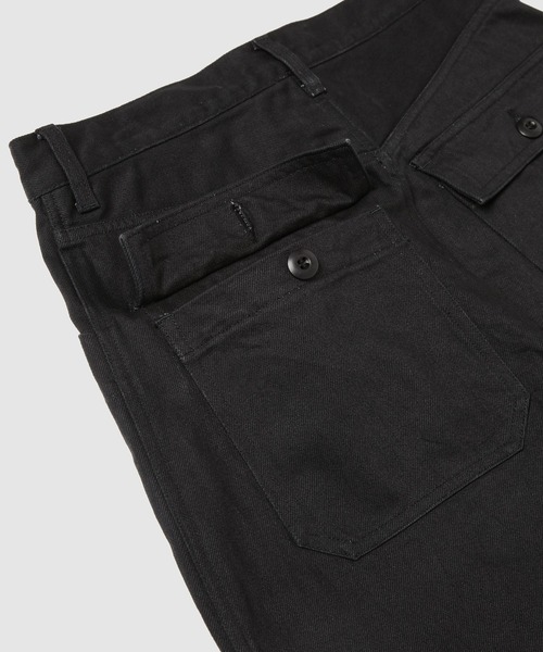 WhoWhat(フーワット)の「12oz DENIM ORIGAMI POCKET PANTS(デニムパンツ・メンズ・ブラック・M/S)」の5枚目の写真