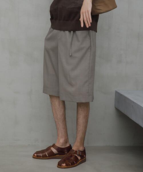 URBAN RESEARCH DOORS(アーバンリサーチドアーズ)の「T/W Tropical Wide Shorts(その他パンツ・メンズ・ブラウン/ブラック・MEDIUM/LARGE)」の17枚目の写真