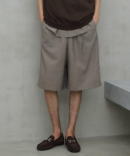 URBAN RESEARCH DOORS(アーバンリサーチドアーズ)の「T/W Tropical Wide Shorts(その他パンツ・メンズ・ブラウン/ブラック・MEDIUM/LARGE)」の18枚目の写真