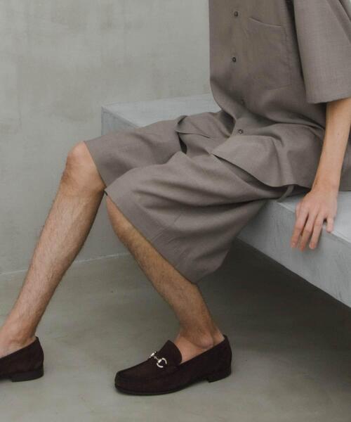 URBAN RESEARCH DOORS(アーバンリサーチドアーズ)の「T/W Tropical Wide Shorts(その他パンツ・メンズ・ブラウン/ブラック・MEDIUM/LARGE)」の20枚目の写真
