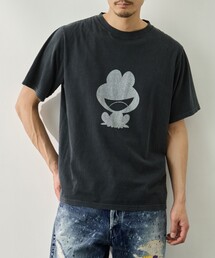 REMI RELIEF（レミレリーフ）の「【REMI RELIEF】HARD SP加工20/-天竺レギュラーT(FROG)（Tシャツ/カットソー）」