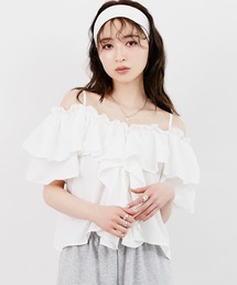 Tiny EDEN（タイニーエデン）の「オフショル2WAYトップス（シャツ/ブラウス）」