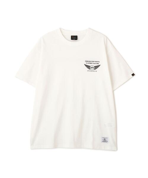 Alpha Industries(アルファインダストリーズ)の「【日本限定】Alpha Industries/アルファ インダストリーズ/AIR FORCE SKY LOGO T‐SHIRT / エア フォース スカイ ロゴ Tシャツ(Tシャツ/カットソー・メンズ・オリーブ系/ホワイト系2/ブラック・2XL/S/XL/M/L)」の14枚目の写真