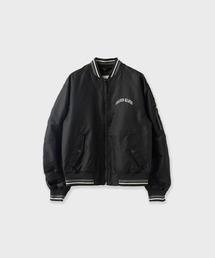Calvin Klein（カルバン・クライン）の「Calvin Klein LS UNFILLED NYLON TIPPED GRAPHIC BOMBER MA-1 / 4RF510G（ブルゾン）」