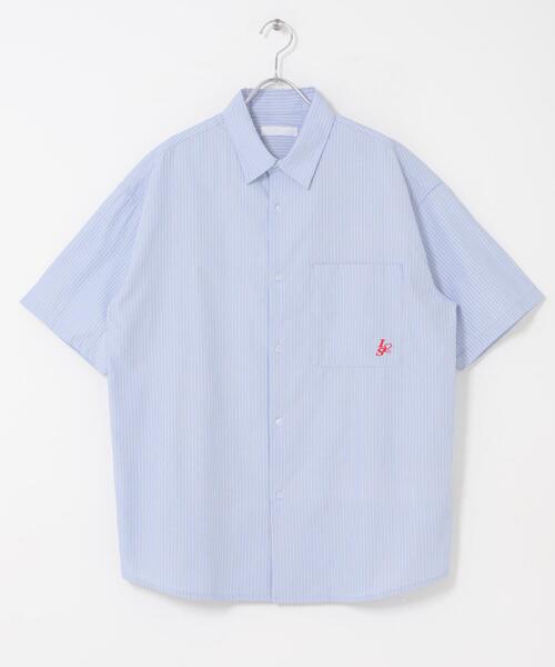 SENSE OF PLACE by URBAN RESEARCH(センスオブプレイスバイアーバンリサーチ)の「『別注』LOVE POP STUDIO×SENSE OF PLACE シャツ(シャツ/ブラウス・メンズ・ホワイト/ブルー・MEDIUM/LARGE)」の19枚目の写真