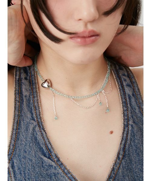 LILY BROWN(リリーブラウン)の「デニムホルタービスチェ(その他トップス・レディース・ブラック/ブルー・F)」の13枚目の写真