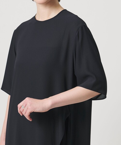 MARW UNITED ARROWS(マルゥ ユナイテッドアローズ)の「<MARW UNITED ARROWS>シフォン スリット ワンピース(ワンピース・レディース・ブラック/ネイビー/ロイヤルブルー・FREE)」の13枚目の写真