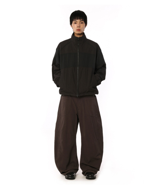 bounDary（バウンダリー）の「アンティックバイオウォッシングカーブド切り替えパンツ[ダークブラウン]（その他パンツ・レディース・その他・1/2/3）」の3枚目の写真