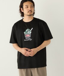 SHIPS Colors:Sealtest(R) ICE CREAM プリント Tシャツ