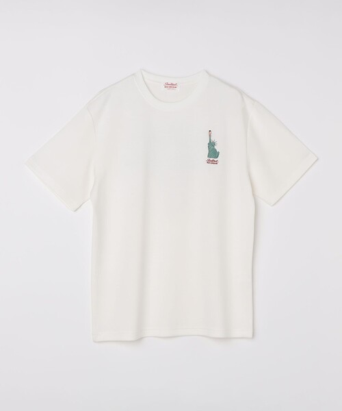 SHIPS Colors(シップス カラーズ)の「SHIPS Colors:Sealtest(R) ICE CREAM プリント Tシャツ(Tシャツ/カットソー・メンズ・ライトホワイト/イエロー/ブラック・MEDIUM/LARGE/X-LARGE)」の4枚目の写真