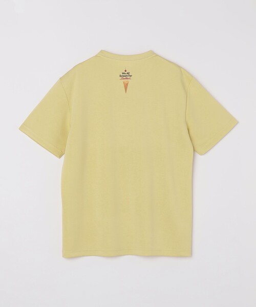 SHIPS Colors(シップス カラーズ)の「SHIPS Colors:Sealtest(R) ICE CREAM プリント Tシャツ(Tシャツ/カットソー・メンズ・ライトホワイト/イエロー/ブラック・MEDIUM/LARGE/X-LARGE)」の7枚目の写真