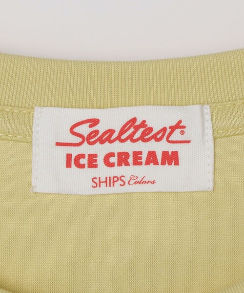 SHIPS Colors(シップス カラーズ)の「SHIPS Colors:Sealtest(R) ICE CREAM プリント Tシャツ(Tシャツ/カットソー・メンズ・ライトホワイト/イエロー/ブラック・MEDIUM/LARGE/X-LARGE)」の11枚目の写真