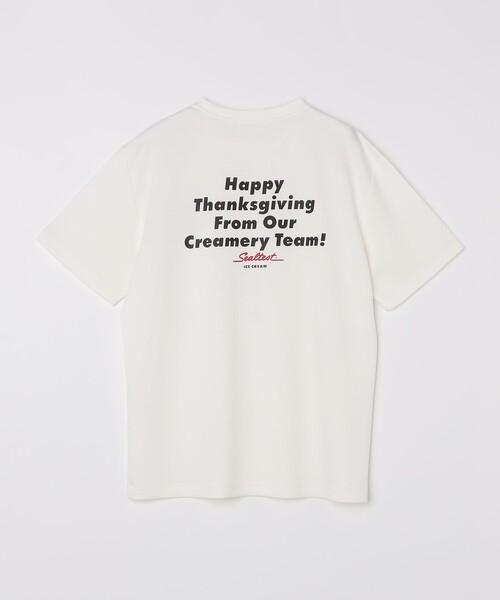 SHIPS Colors(シップス カラーズ)の「SHIPS Colors:Sealtest(R) ICE CREAM プリント Tシャツ(Tシャツ/カットソー・メンズ・ライトホワイト/イエロー/ブラック・MEDIUM/LARGE/X-LARGE)」の13枚目の写真